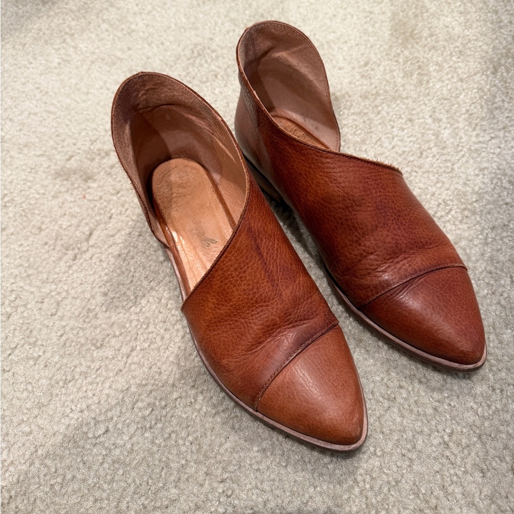 Free People Royale Cut Out Flat/Mule